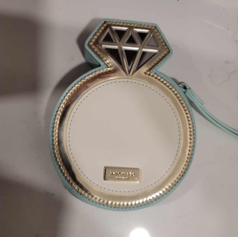 Kate Spade wedding ring wristlet purse